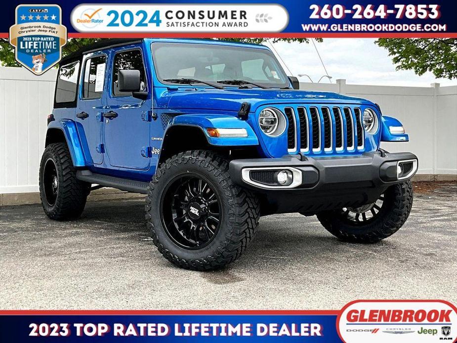 used 2021 Jeep Wrangler Unlimited 4xe car, priced at $40,945
