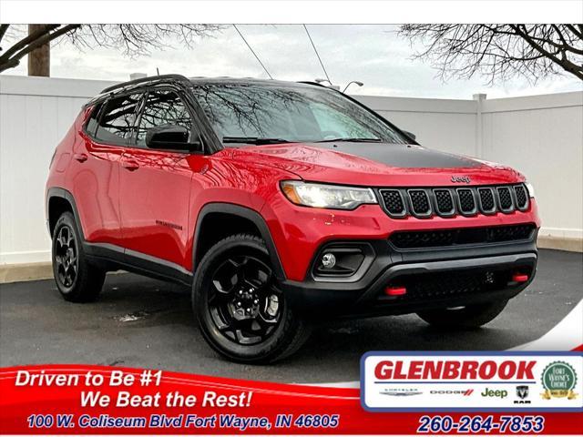 used 2023 Jeep Compass car, priced at $27,900