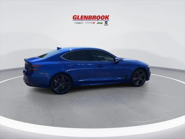 used 2022 Genesis G70 car, priced at $31,900