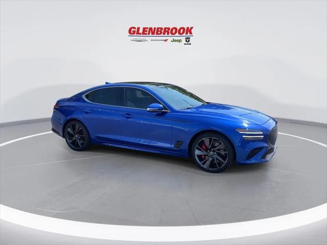 used 2022 Genesis G70 car, priced at $31,900