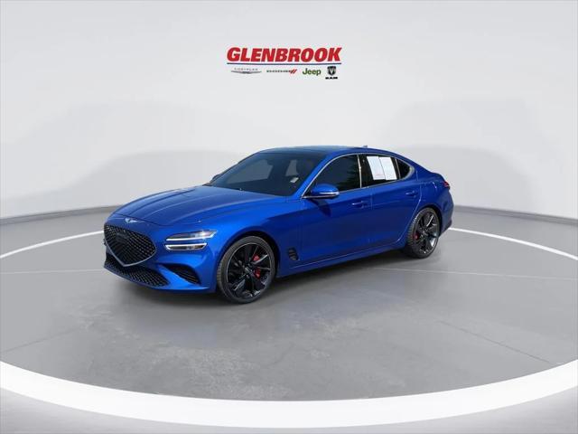 used 2022 Genesis G70 car, priced at $31,900