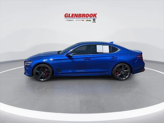 used 2022 Genesis G70 car, priced at $31,900