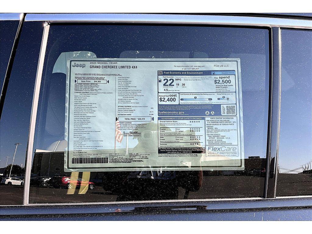 new 2025 Jeep Grand Cherokee car, priced at $45,256