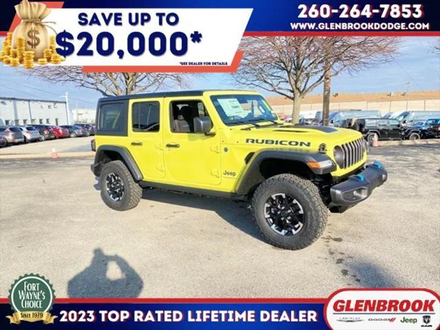 new 2024 Jeep Wrangler 4xe car, priced at $55,464