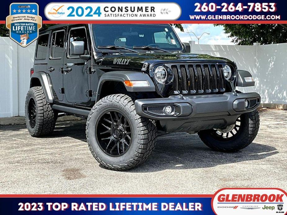 used 2021 Jeep Wrangler Unlimited car, priced at $35,473