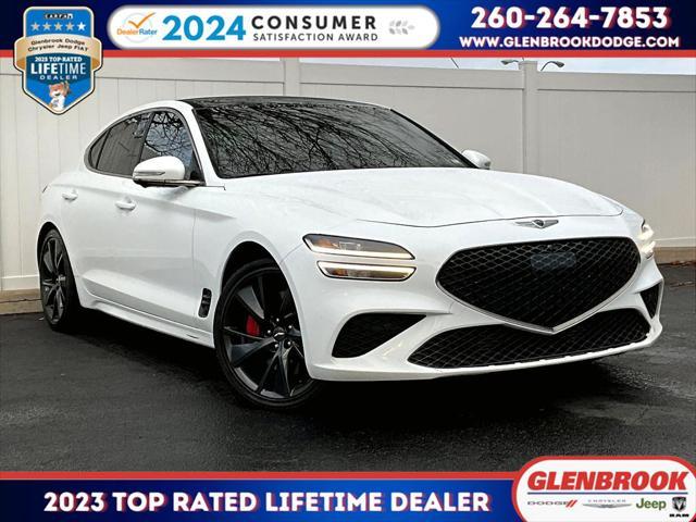 used 2022 Genesis G70 car, priced at $35,000