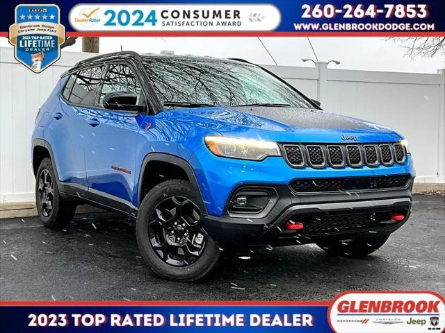 used 2023 Jeep Compass car, priced at $27,466