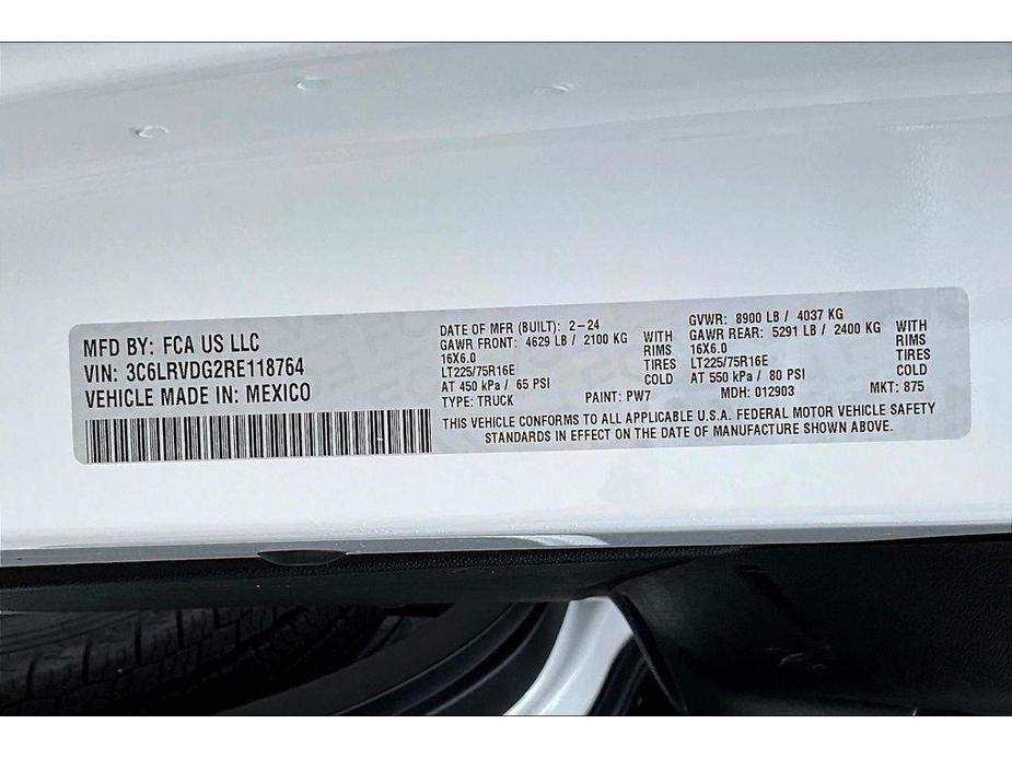 new 2024 Ram ProMaster 2500 car, priced at $52,554
