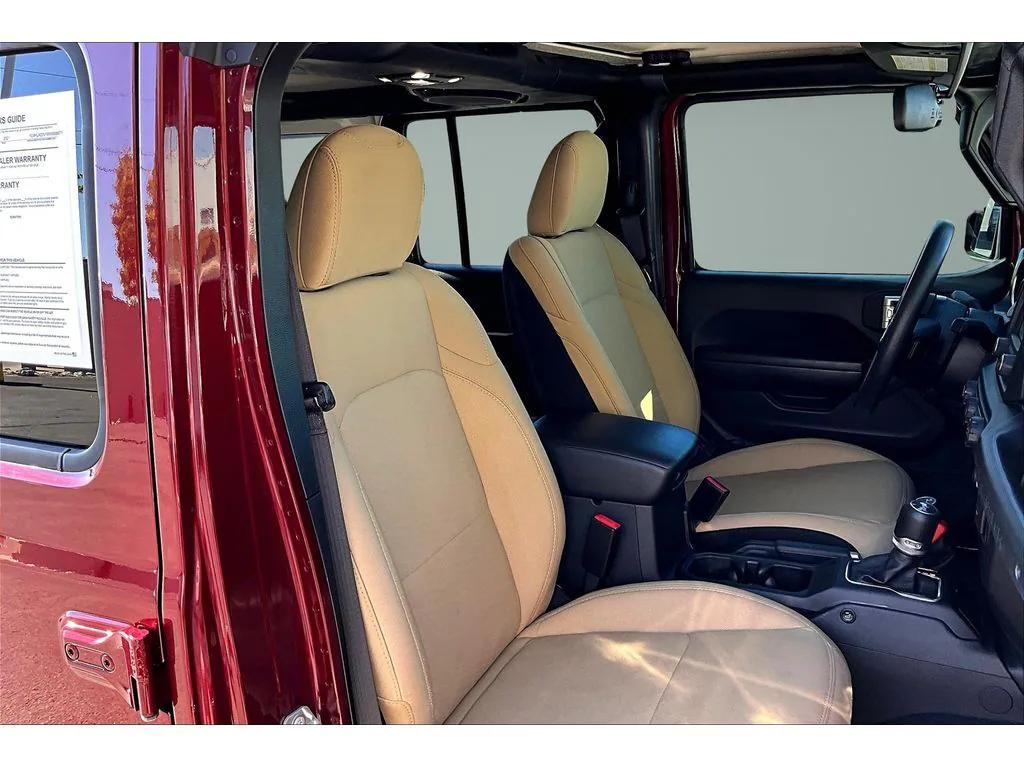 used 2021 Jeep Wrangler Unlimited car, priced at $30,962