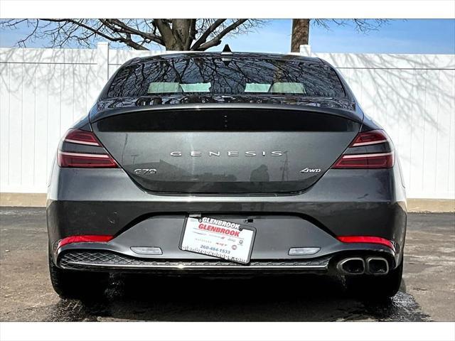 used 2023 Genesis G70 car, priced at $28,750