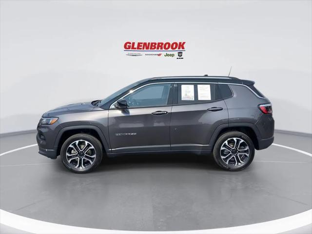 used 2022 Jeep Compass car, priced at $23,900