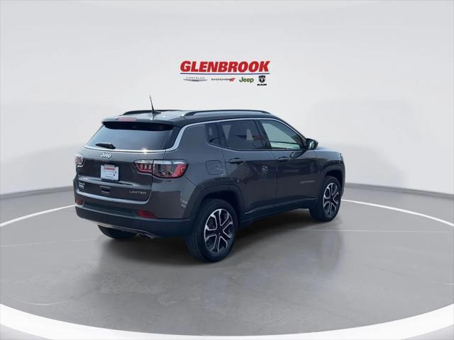 used 2022 Jeep Compass car, priced at $23,900