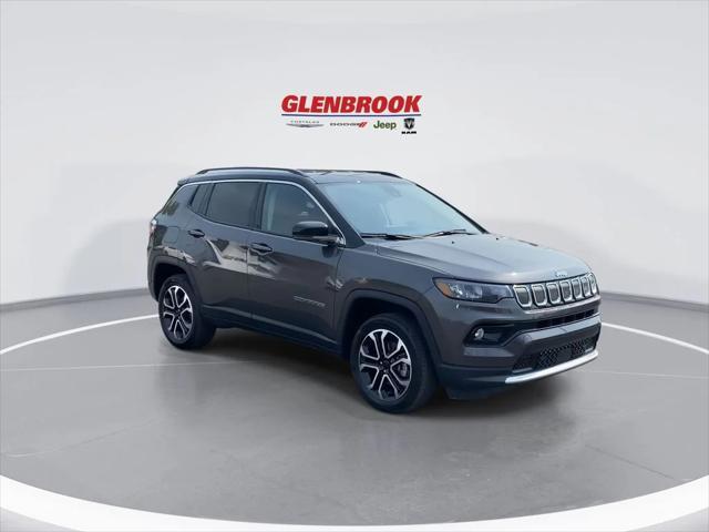 used 2022 Jeep Compass car, priced at $23,900