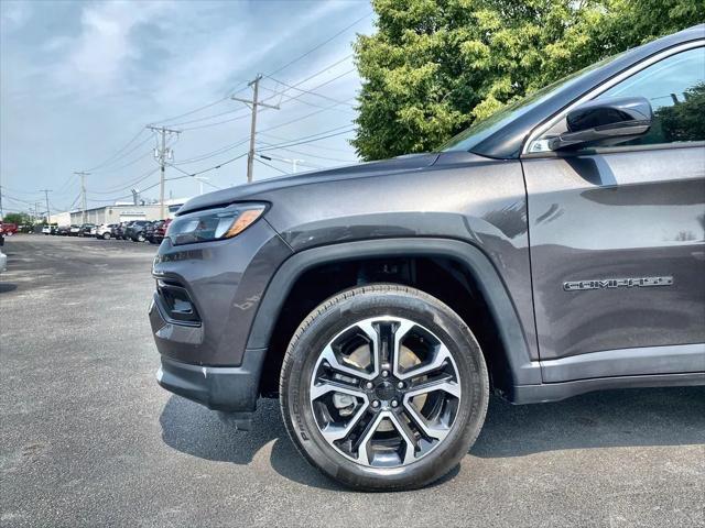 used 2022 Jeep Compass car, priced at $23,900