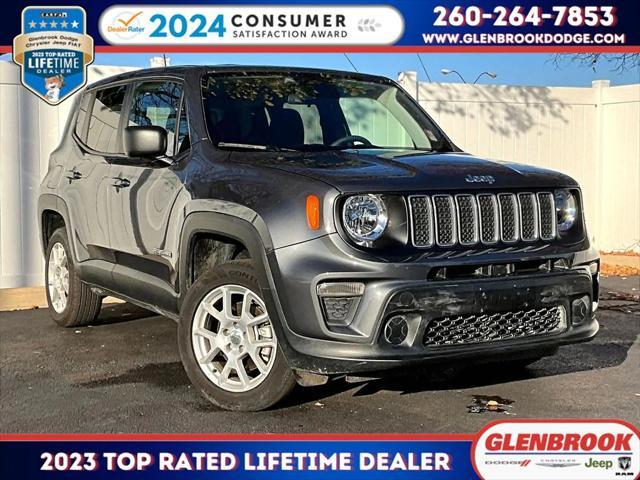 used 2023 Jeep Renegade car, priced at $21,000