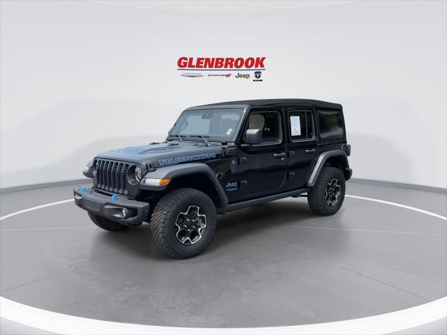 used 2022 Jeep Wrangler Unlimited 4xe car, priced at $34,900