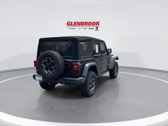 used 2022 Jeep Wrangler Unlimited 4xe car, priced at $34,900