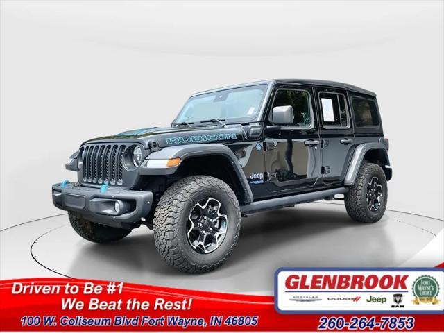 used 2022 Jeep Wrangler Unlimited 4xe car, priced at $36,900