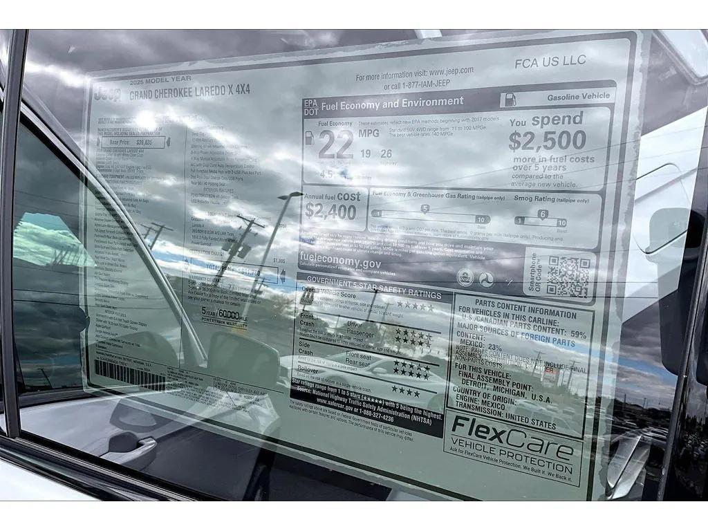 new 2025 Jeep Grand Cherokee car, priced at $41,780