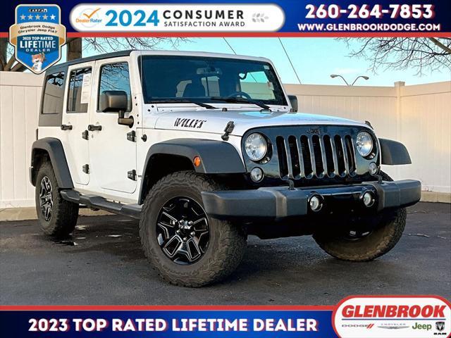 used 2017 Jeep Wrangler Unlimited car, priced at $19,945