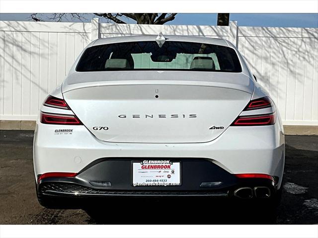 used 2023 Genesis G70 car, priced at $29,750