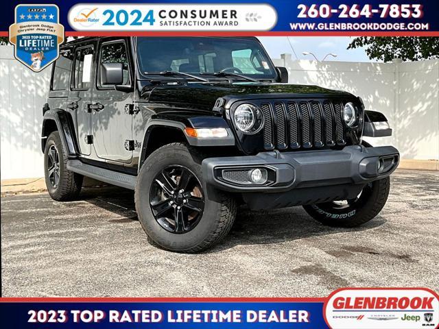 used 2021 Jeep Wrangler Unlimited car, priced at $32,922