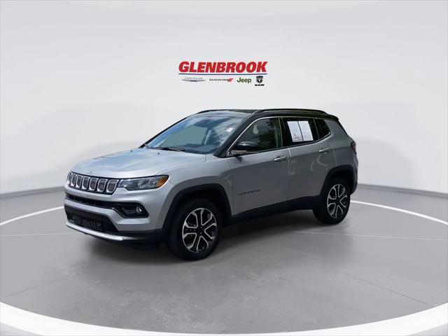 used 2022 Jeep Compass car, priced at $24,500