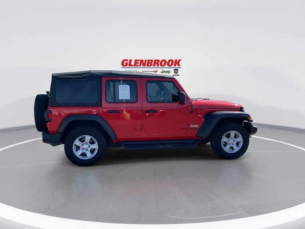 used 2019 Jeep Wrangler Unlimited car, priced at $24,989