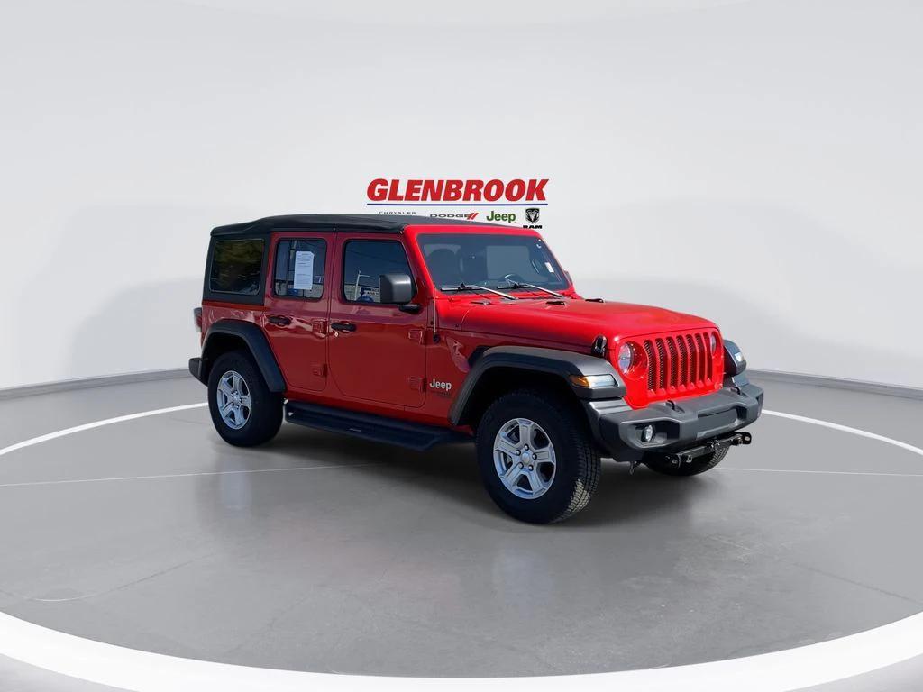 used 2019 Jeep Wrangler Unlimited car, priced at $24,989