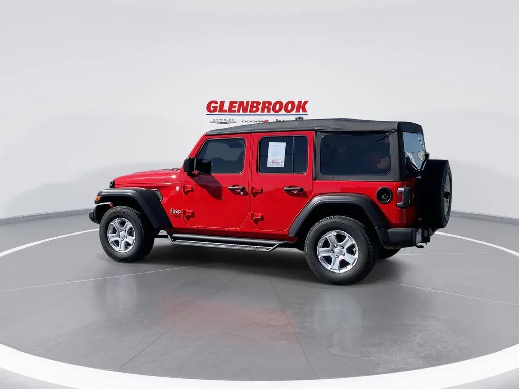 used 2019 Jeep Wrangler Unlimited car, priced at $24,989