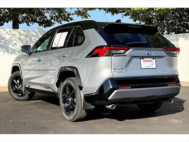 used 2021 Toyota RAV4 Hybrid car, priced at $32,000