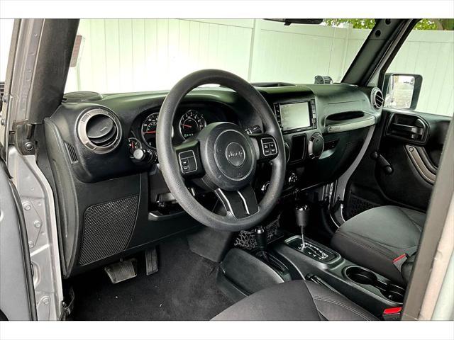 used 2018 Jeep Wrangler JK Unlimited car, priced at $20,500