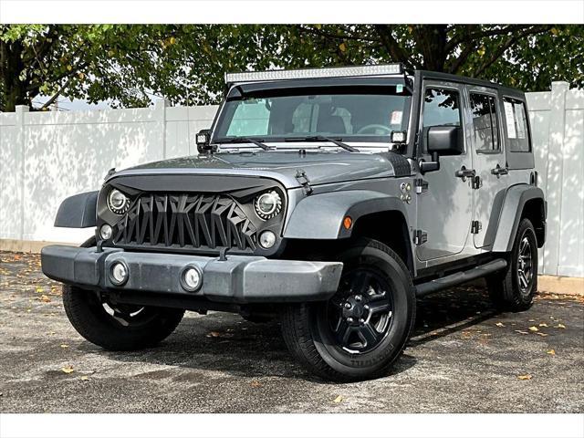 used 2018 Jeep Wrangler JK Unlimited car, priced at $16,500