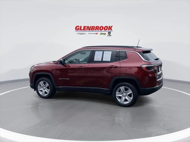 used 2022 Jeep Compass car, priced at $20,900
