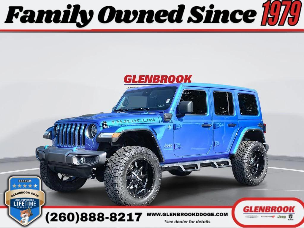 used 2021 Jeep Wrangler Unlimited 4xe car, priced at $34,000