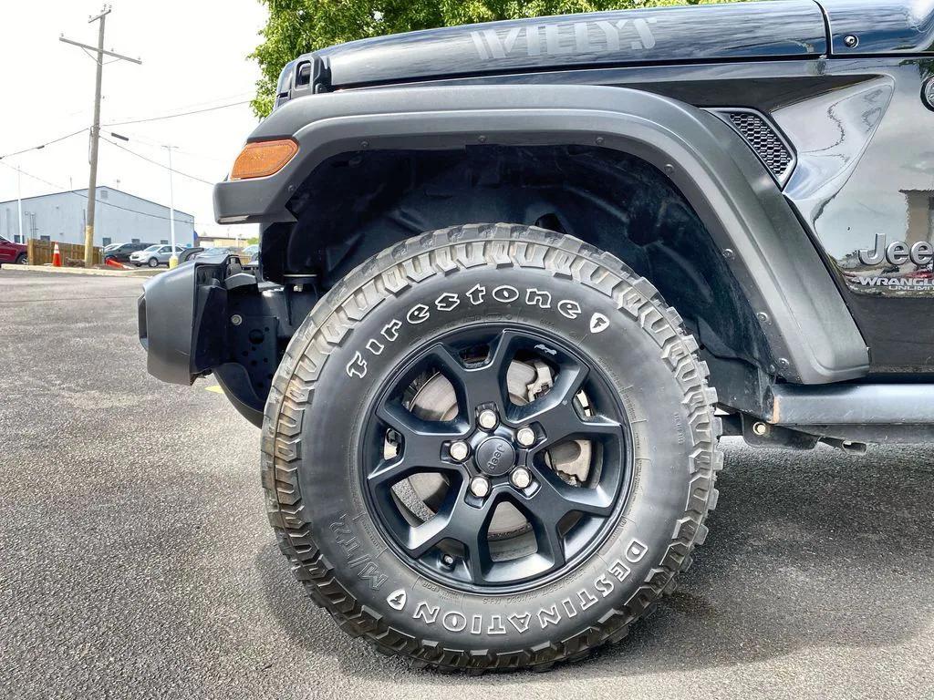used 2021 Jeep Wrangler car, priced at $26,900