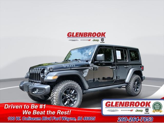 used 2021 Jeep Wrangler car, priced at $26,900