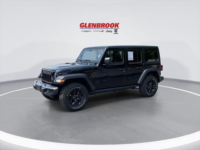 used 2021 Jeep Wrangler car, priced at $27,000