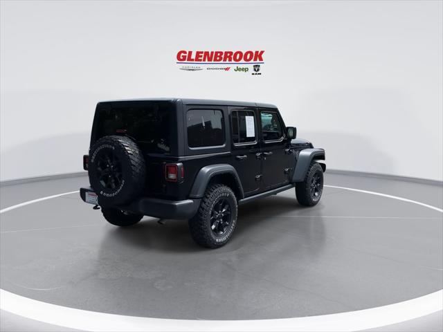 used 2021 Jeep Wrangler car, priced at $27,000