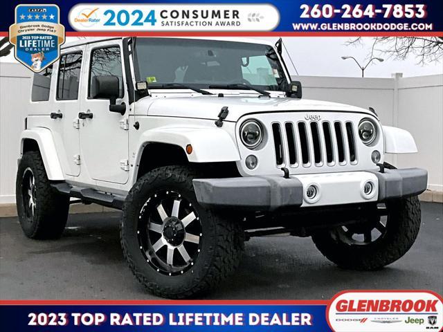 used 2016 Jeep Wrangler Unlimited car, priced at $19,481