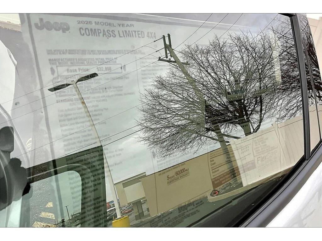 new 2026 Jeep Compass car, priced at $33,648