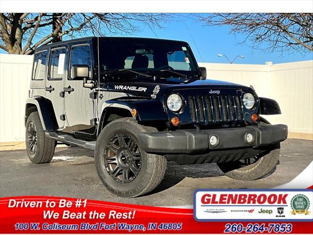 used 2012 Jeep Wrangler Unlimited car, priced at $15,946