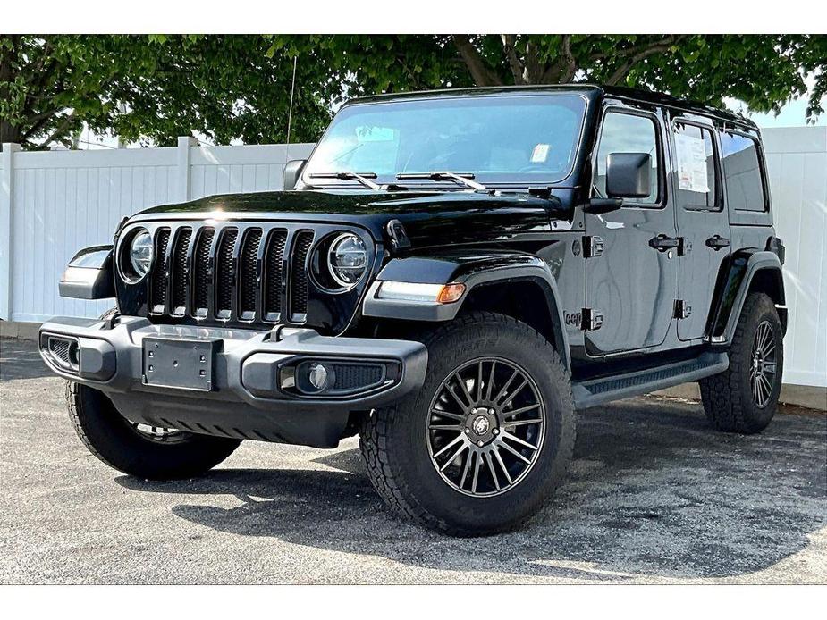 used 2020 Jeep Wrangler Unlimited car, priced at $32,921