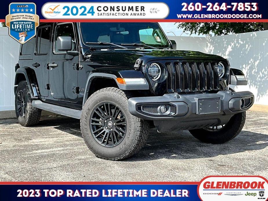 used 2020 Jeep Wrangler Unlimited car, priced at $32,921