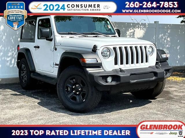 used 2023 Jeep Wrangler car, priced at $32,159