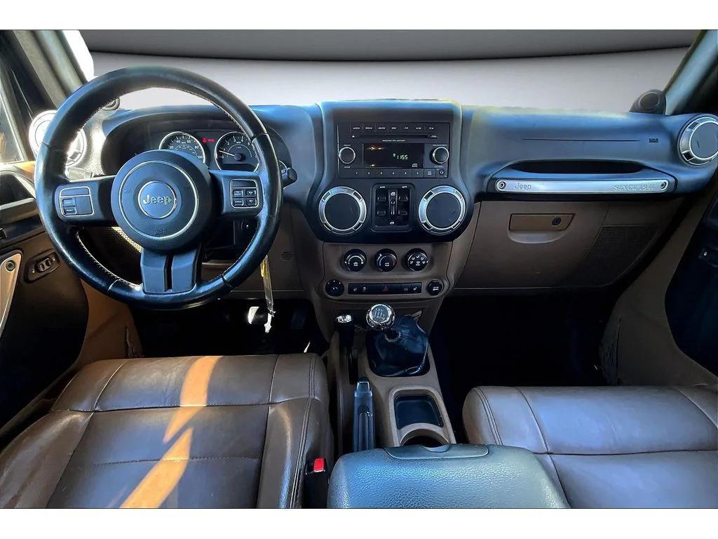 used 2012 Jeep Wrangler Unlimited car, priced at $15,984