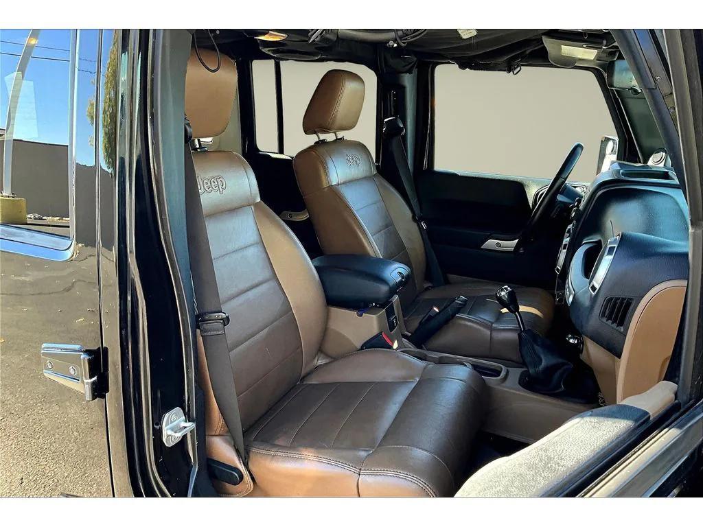used 2012 Jeep Wrangler Unlimited car, priced at $15,984
