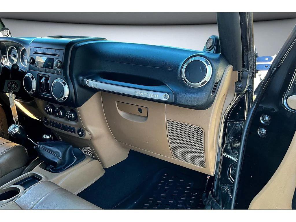 used 2012 Jeep Wrangler Unlimited car, priced at $15,984