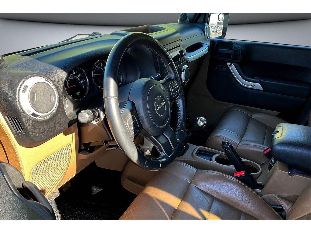 used 2012 Jeep Wrangler Unlimited car, priced at $15,984