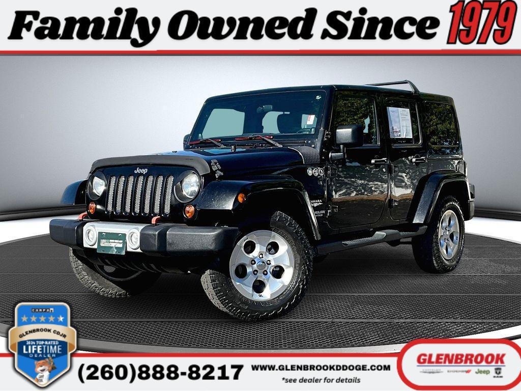used 2012 Jeep Wrangler Unlimited car, priced at $15,984